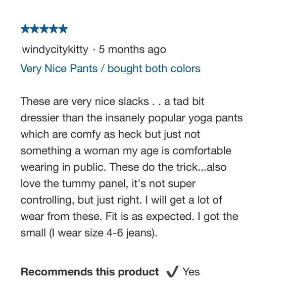 NEW! Anne Klein Ladies Tummy Control Ponte Mid-Weight Pant - Picture 8 of 16